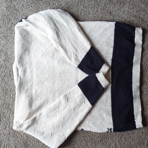 Vintage Casual Corner Nautical Chunky Knit Cardigan - Picture 2 of 11